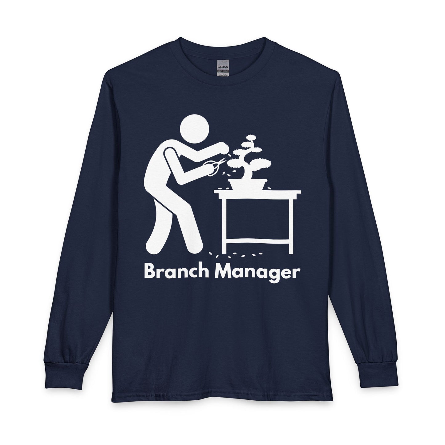 Tshirt Long-Sleeve: Bonsai Branch Manager Long-Sleeve T-Shirt