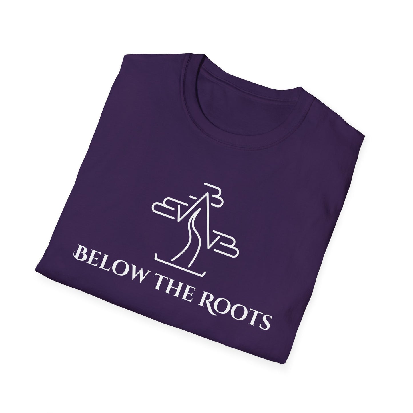 Tshirt F: Below the Roots Brand Logo Softstyle T-Shirt