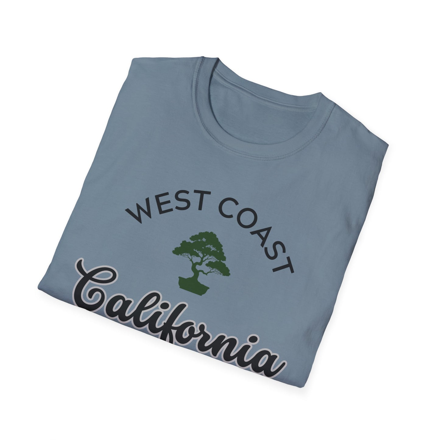Tshirt 4: West Coast California Bonsai Shirt, Golden State Softstyle Tee, Bonsai Hobby Gift