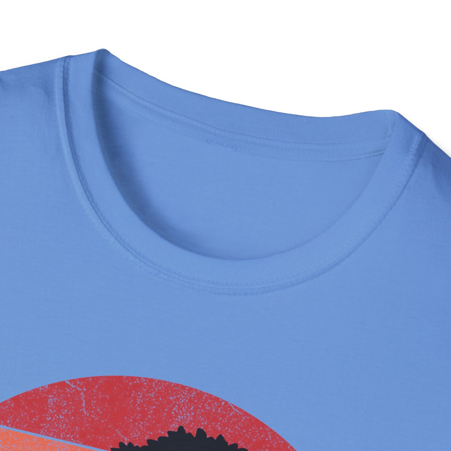 Tshirt A: Classic Sunset Bonsai Shirt, California Vintage-Style Bonsai Tree T-Shirt, Softstyle Bonsai Sunset Tee, Gift for Him
