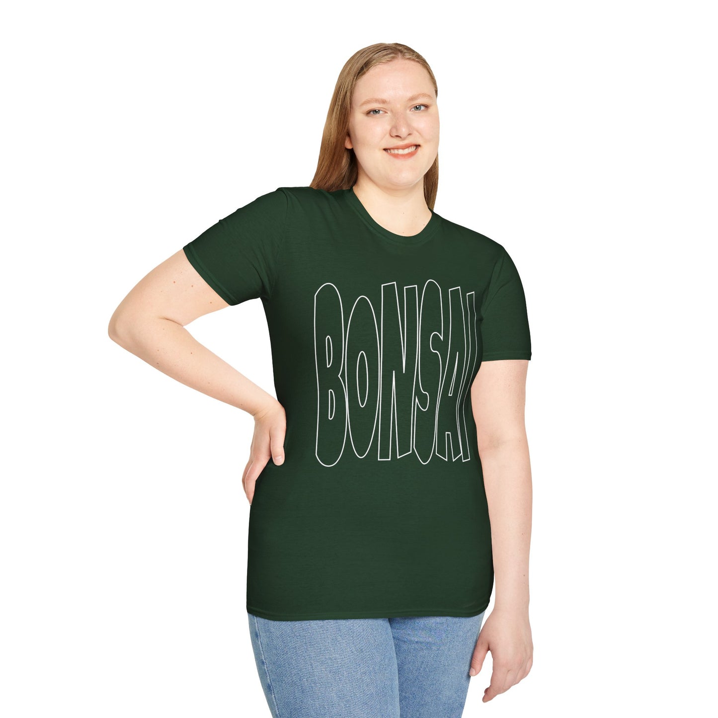 Tshirt C: Bonsai Softstyle Tee, Bonsai Hobby Gift