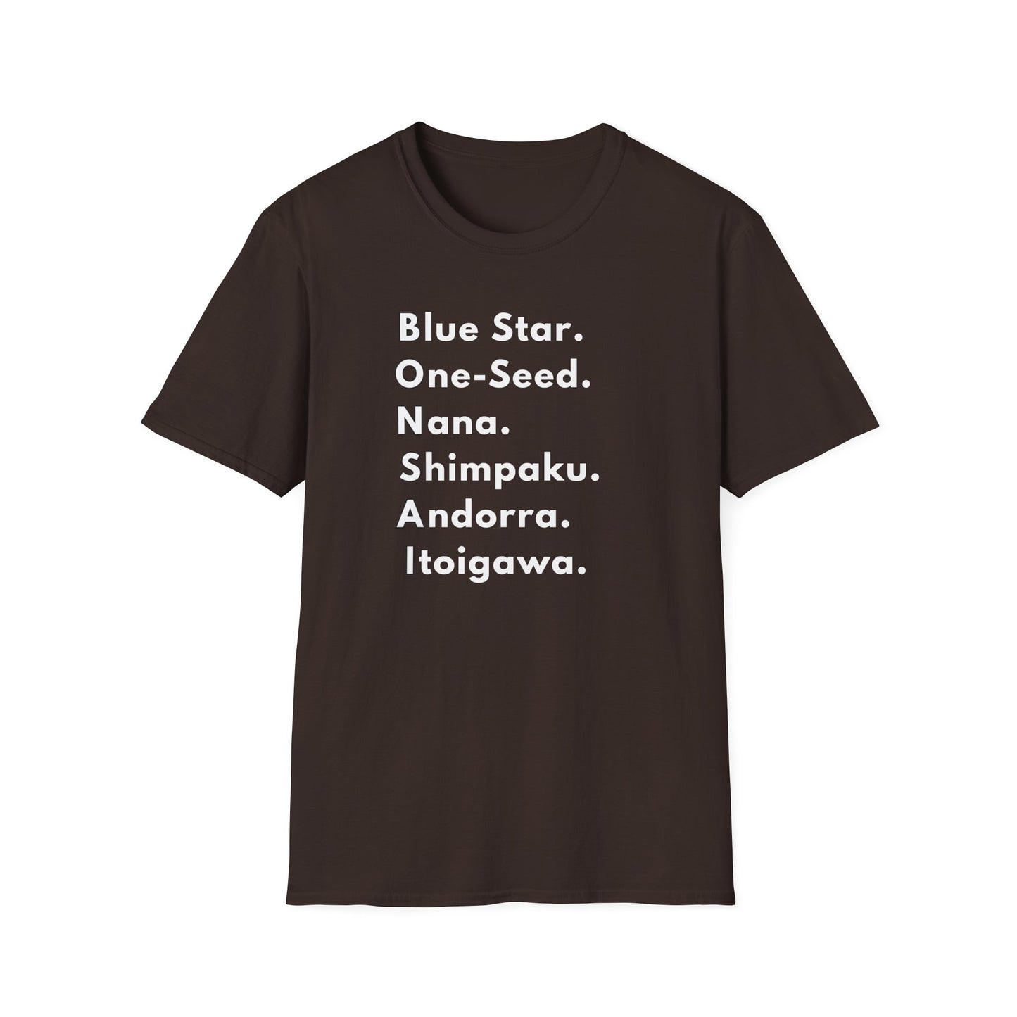 Tshirt: Bonsai Word Art Softstyle T-Shirt, Bonsai Tree Tee Spells Bonsai With Juniper Tree Varieties, Bonsai Enthusiast Gift for Him, Tree Type Top