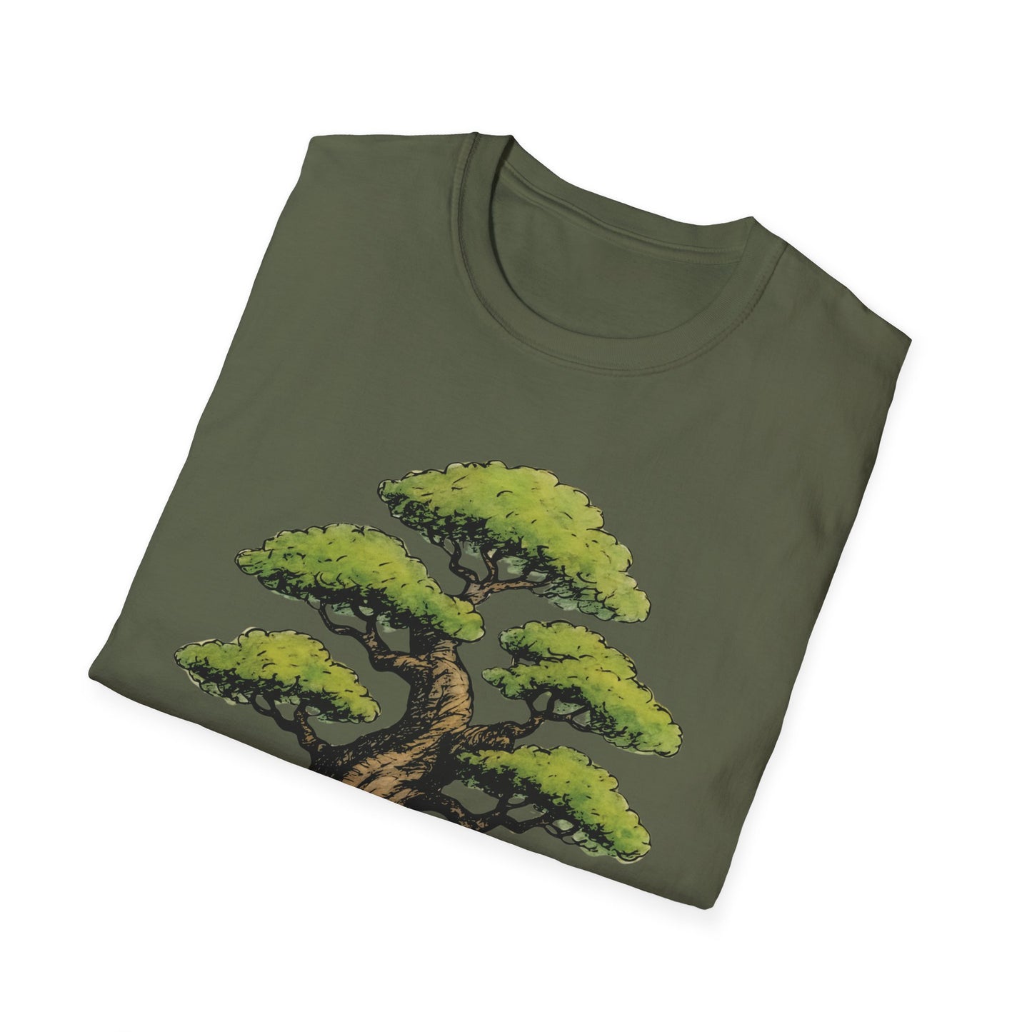 Tshirt 5: Bonsai Tree Graphic T-Shirt, Japanese Garden Softstyle Tee, Bonsai Lover Gift