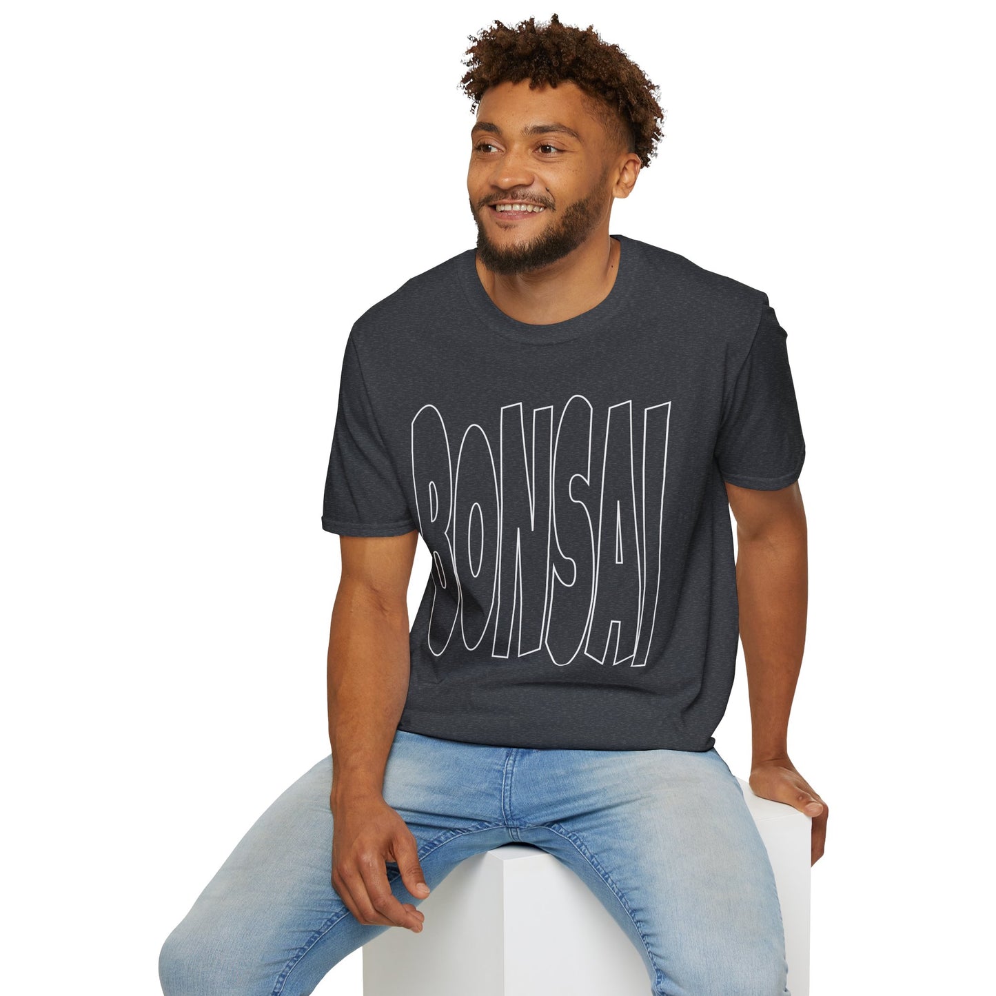 Tshirt C: Bonsai Softstyle Tee, Bonsai Hobby Gift